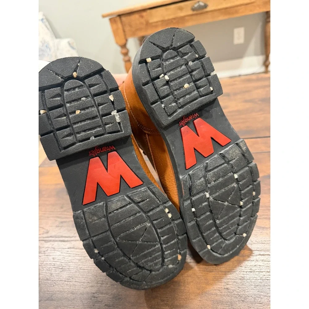 Wrangler materials leather